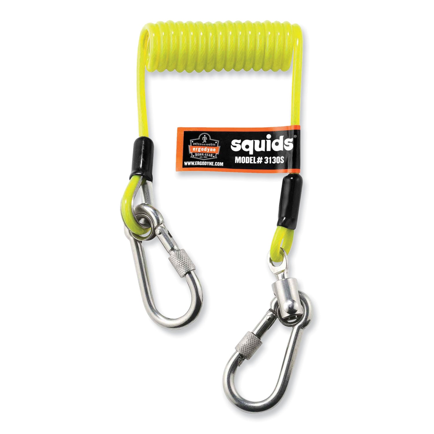 ergodyne-squids-3130s-coiled-cable-lanyard-with-carabiners-num-ego19130_1